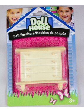 Greenbrier Dollhouse Furniture Unfinished Wood 4-Drawer Chest 1:12 Scale NIP 001